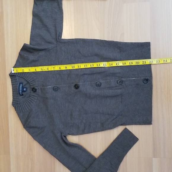 Banana Republic Brown Merino Wool Cardigan Size S - Picture 5 of 8